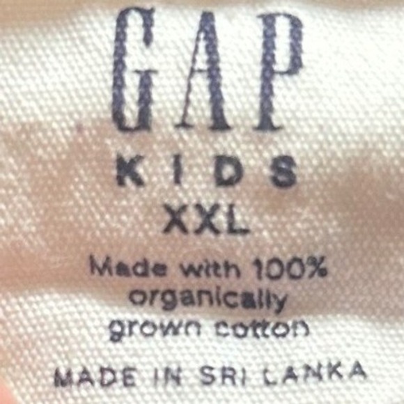 Gap Kids Red Black Buffalo Plaid Flannel Shirt Long Sleeve Cotton Sz XXL Holiday - Picture 4 of 5